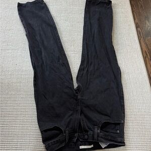 Levi's Women's Black Straight Leg Jeans